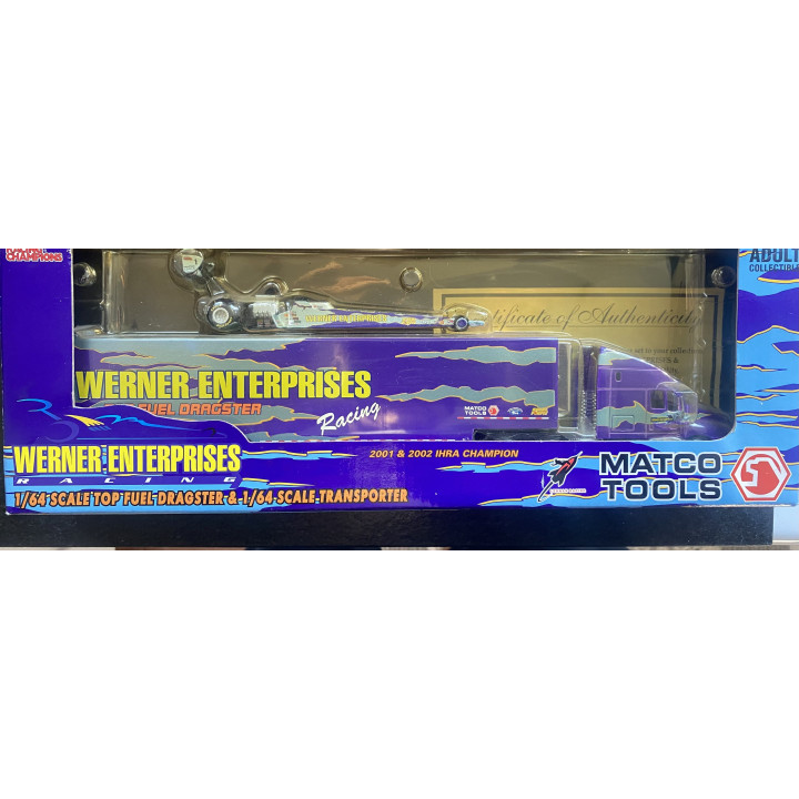Werner Enterprises Top Fuel Dragster & Transporter