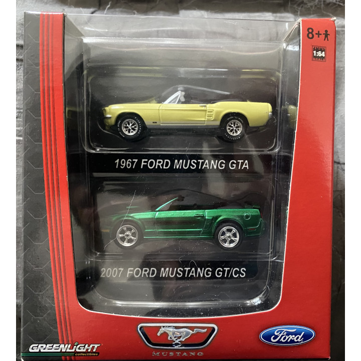 Green Machine 2 Pack. 07 mustang