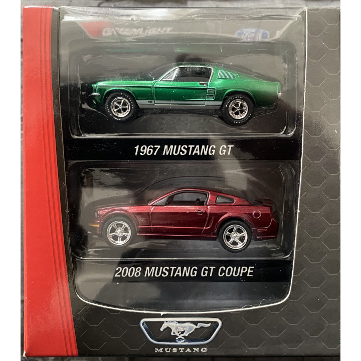 Green Machine 2 Pack. 67 Mustang GT