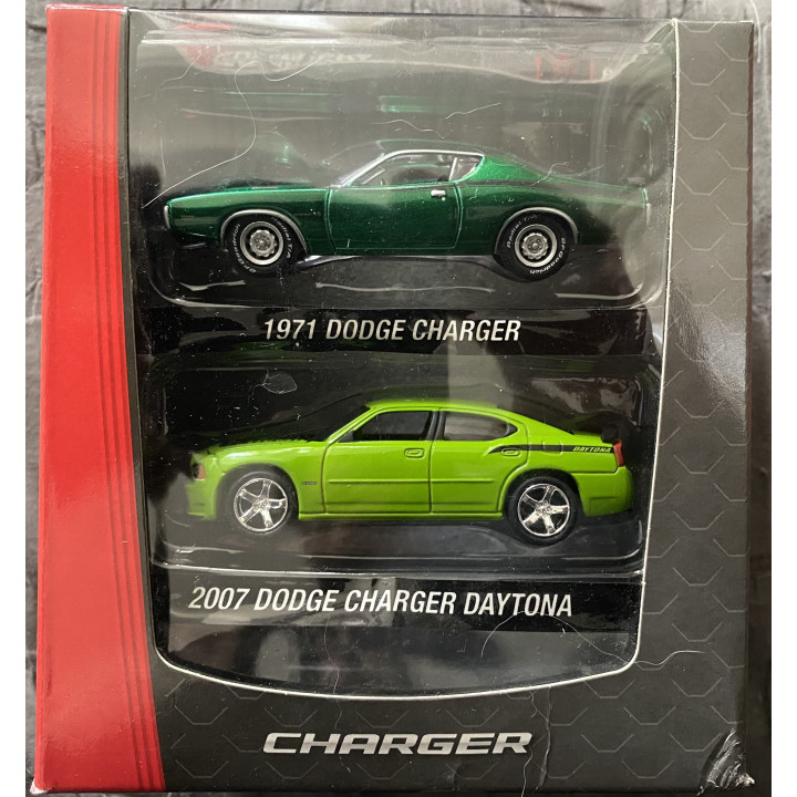 Green Machine 2 Pack. 1971 Dodge Charger