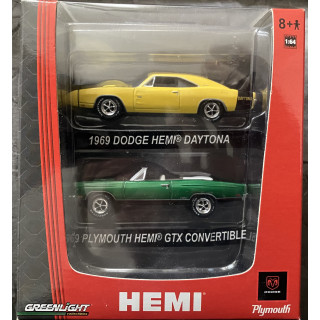 Green Machine 2 Pack.  1969 Plymouth GTX