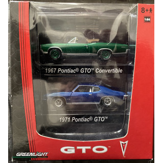 Green Machine 2 Pack.  1967 Pontiac GTO