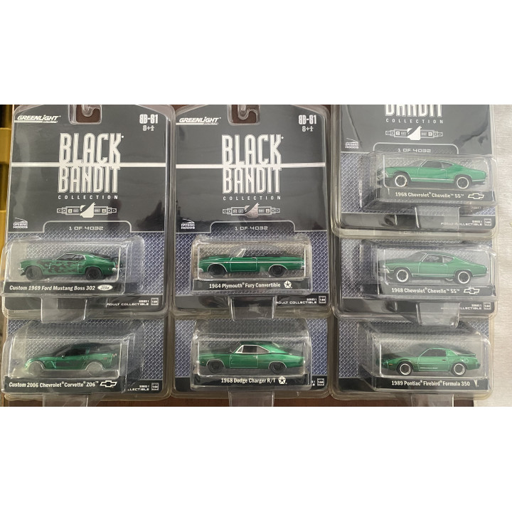 Black Bandit Green Machine Set (Series 1)