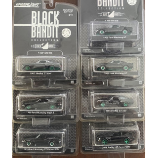 Black Bandit Green Machine Set (Mustangs)