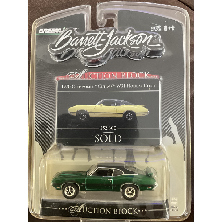 Barrett Jackson Auction Block 70 olds