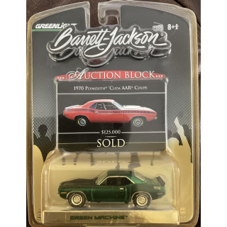 Barrett Jackson Auction Block 70 cuda