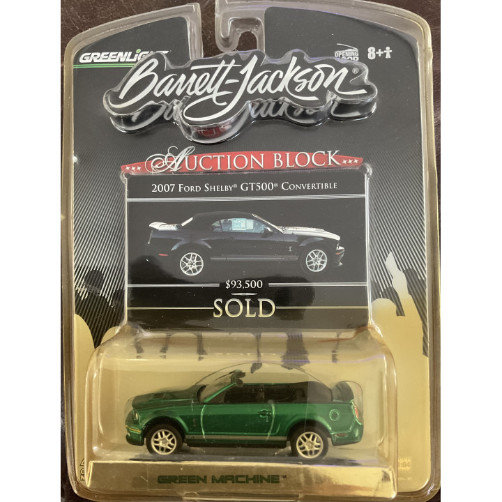 Barrett Jackson Auction Block 07 shelby