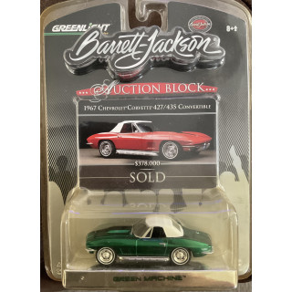 Barrett Jackson Auction Block 67 corvette