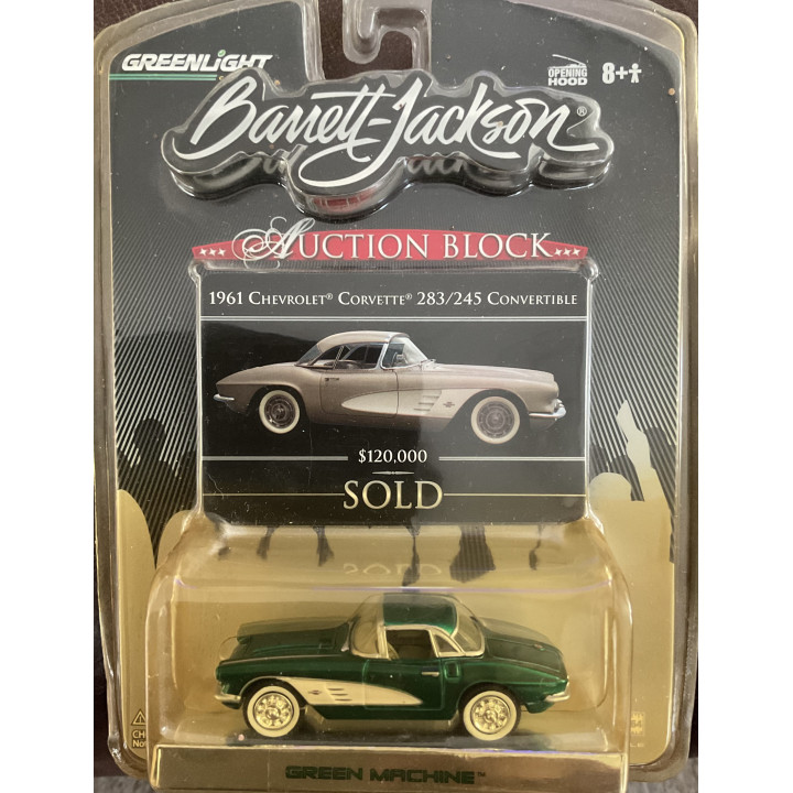 Barrett Jackson Auction Block 61 corvette