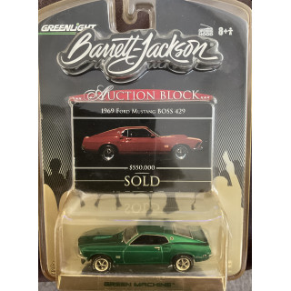 Barrett Jackson Auction Block 69 mustang