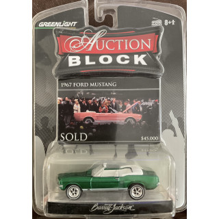 Barrett Jackson Auction Block 67 mustang