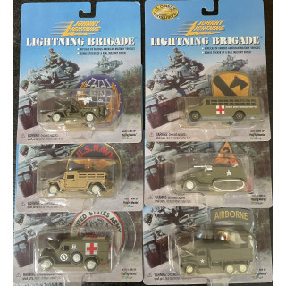 Lightning Brigade 01 set 2 w/o Tank w/ Limited Edition Bus