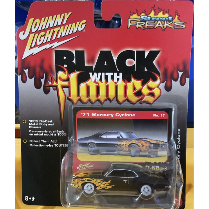 Black with Flames