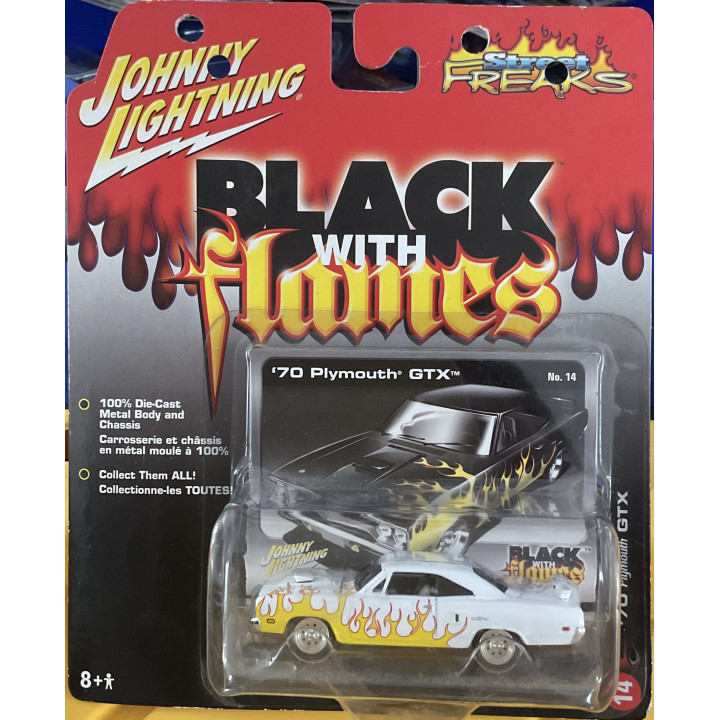 Black with Flames