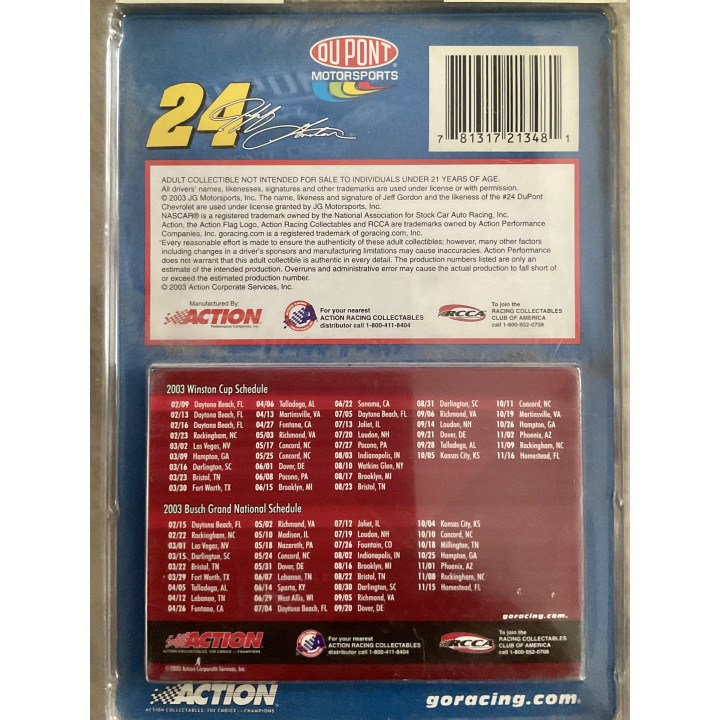 Action Limited Edition Jeff Gordon