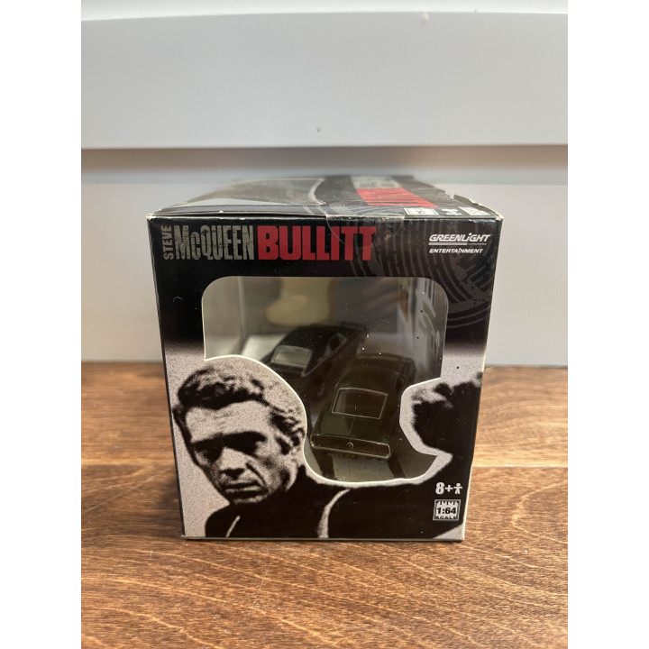 Steve McQueen Bullitt 1968 Mustang